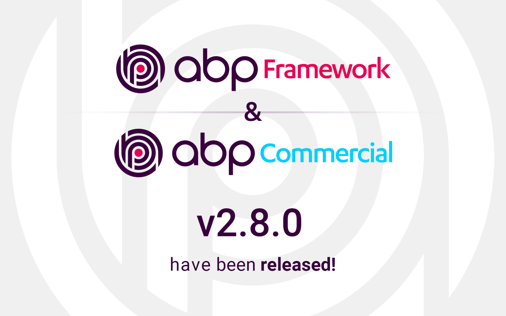 ABP v2.8.0 Releases & Road Map cover image
