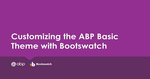 Customizing the ABP Basic Theme with Bootswatch Cover Image