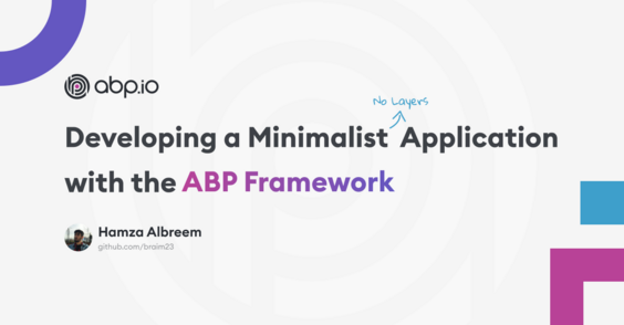 Developing a Minimalist Application with the ABP Framework Cover Image